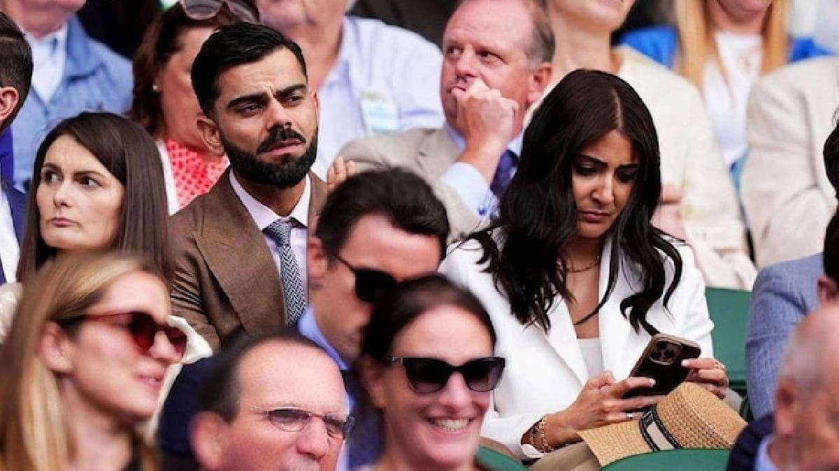 Virat kohli trolled over retirement after visiting wimbledon