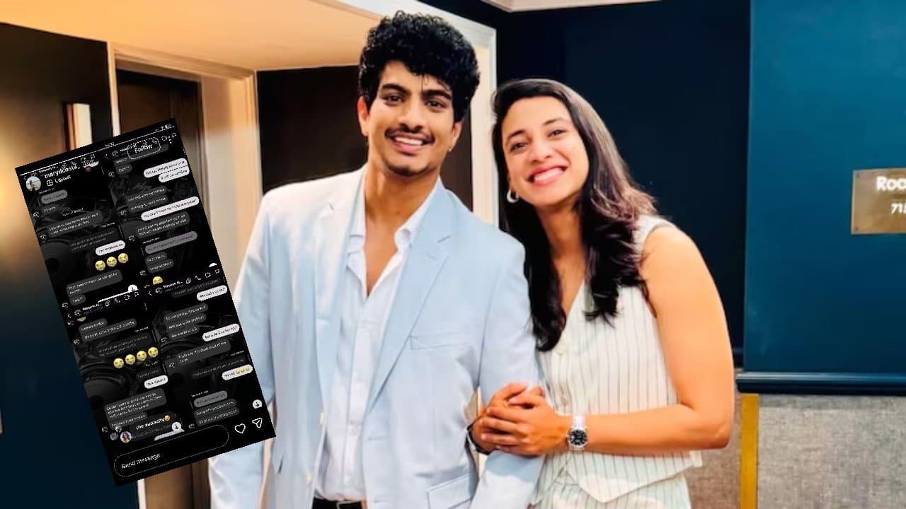 Palash Muchhal Alleged Chat Goes Viral before Smriti  Mandhana Wedding
