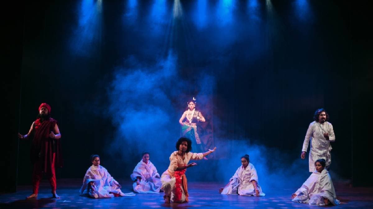 A Poetic Tribute to Saraswati: Meghmallar Shines on Stage