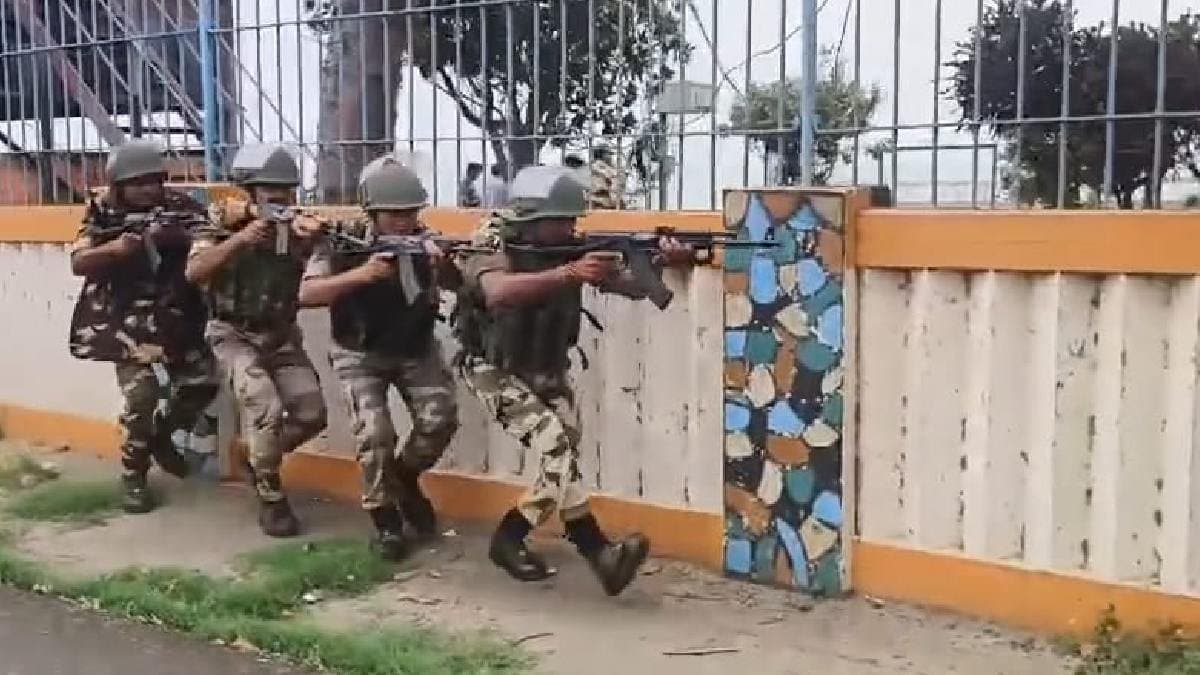 Indian Army and other central agencies conducted mock drill at Farakka barrage