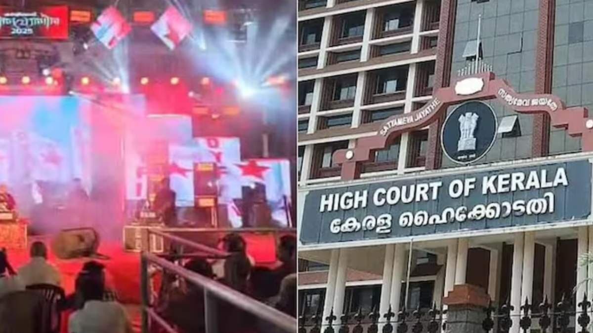 Kearala cpim faces severe criticism for revolutionary songs at temple