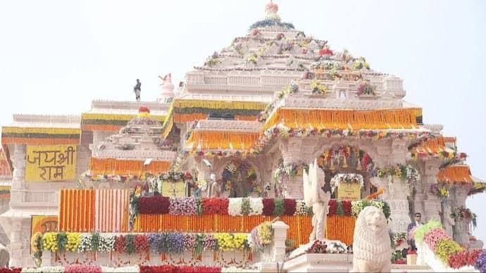 Ayodhya Ram Temple witnesses roof leaking after heavy rainfall, no water drainage system, says chief Priest