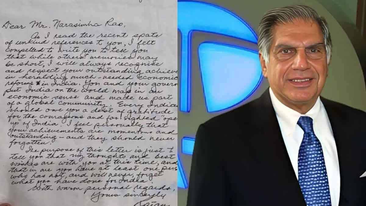 "Every Indian Owes You A Debt": Ratan Tata's 1996 Letter