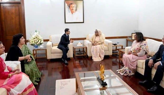 Sheikh Hasina received congratulations from various countries after winning the election