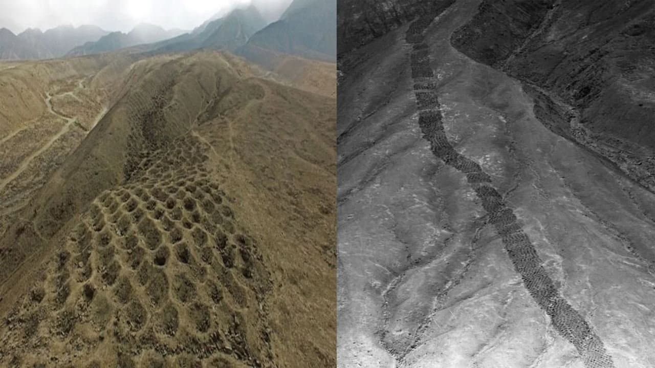 Mystery of Band of Holes in Peru finally solved