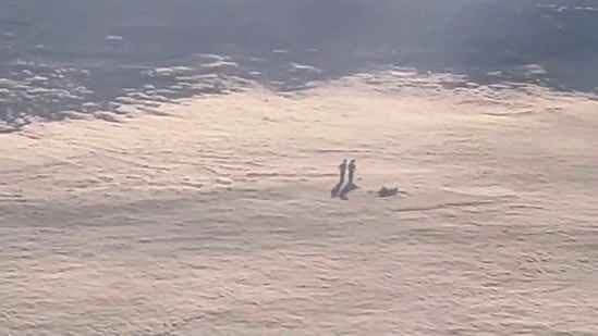 Plane passenger captures video of mysterious figures in the clouds gnr 