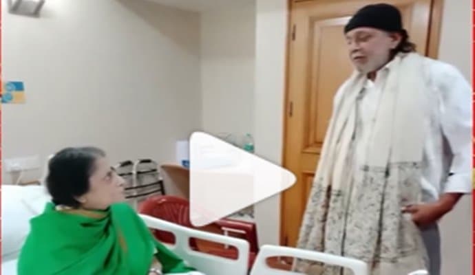 Mithun Chakraborty visited Nirupa Gangopadhyay at Apollo Hospital