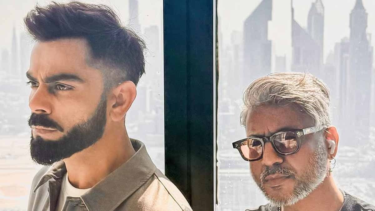Virat Kohli reveals his new hairstyle ahead of IPL 2025