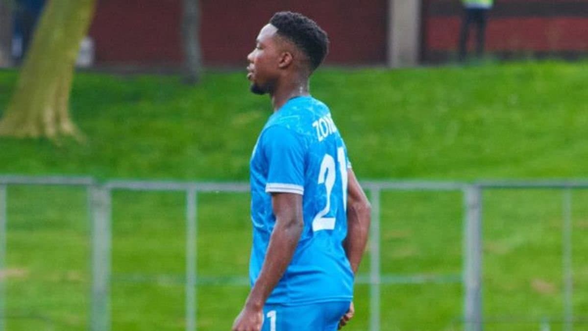 South African footballer Sinamandla Zondi died after collapsing in the warm up ahead of a match spt