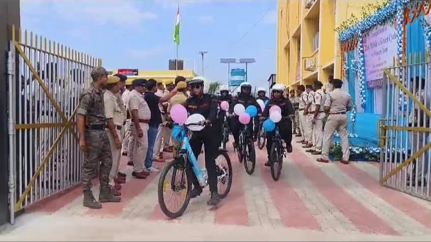 Murshidabad green cycle team for women security in Jangipur gnr