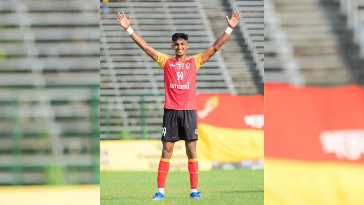 East Bengal defeats Suruchi Sangha by big margin in kolkata league match spt 