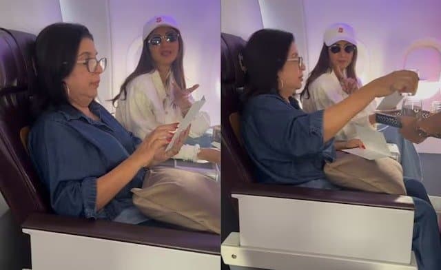 Farah khan warns never sit with shilpa shetty on flight ENT