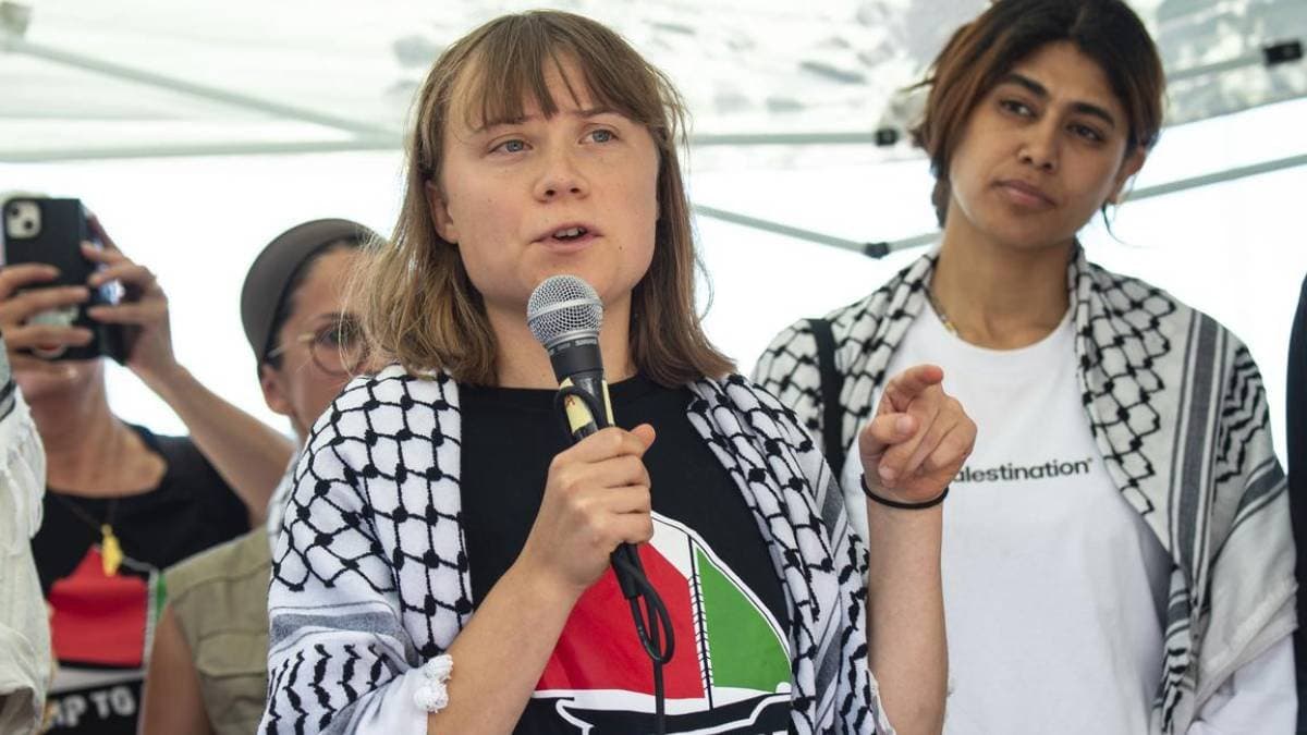 Greta Thunberg and 11 other activists are crossing the Mediterranean Sea to break the Gaza blockade