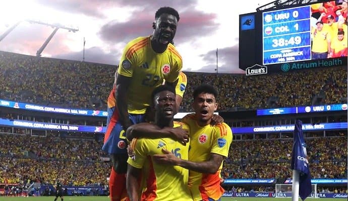 copa america columbia beat uruguay spt