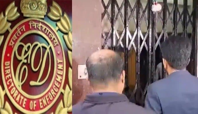 ed raids various places of kolkata