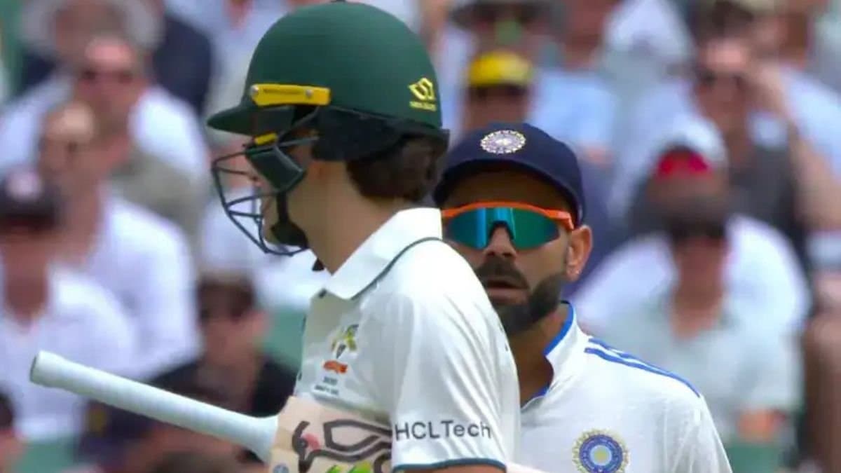 Virat Kohli collided Sam Konstas, what did he say on the shoulder bump altercation spt 