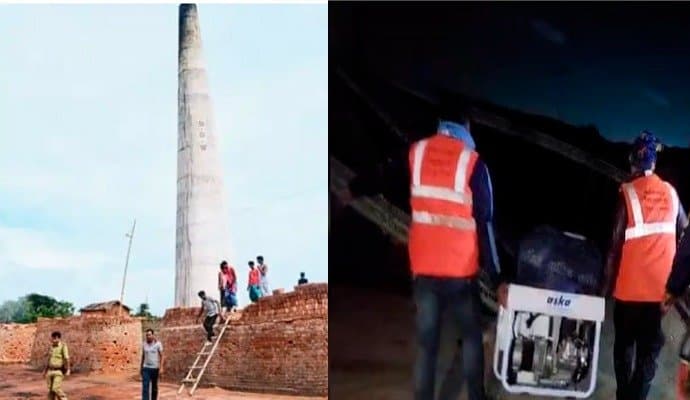 three killed after chimney collapsed in basirhat