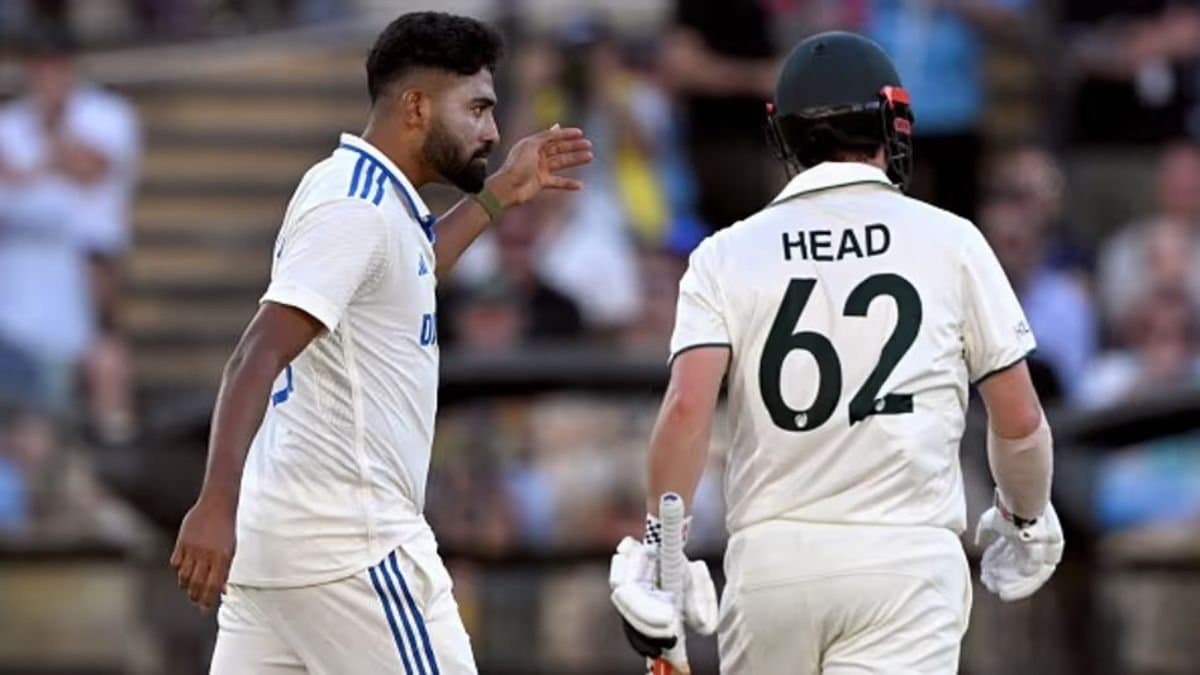  Former Australian captain Michael Clarke criticised Mohammed Siraj spt 