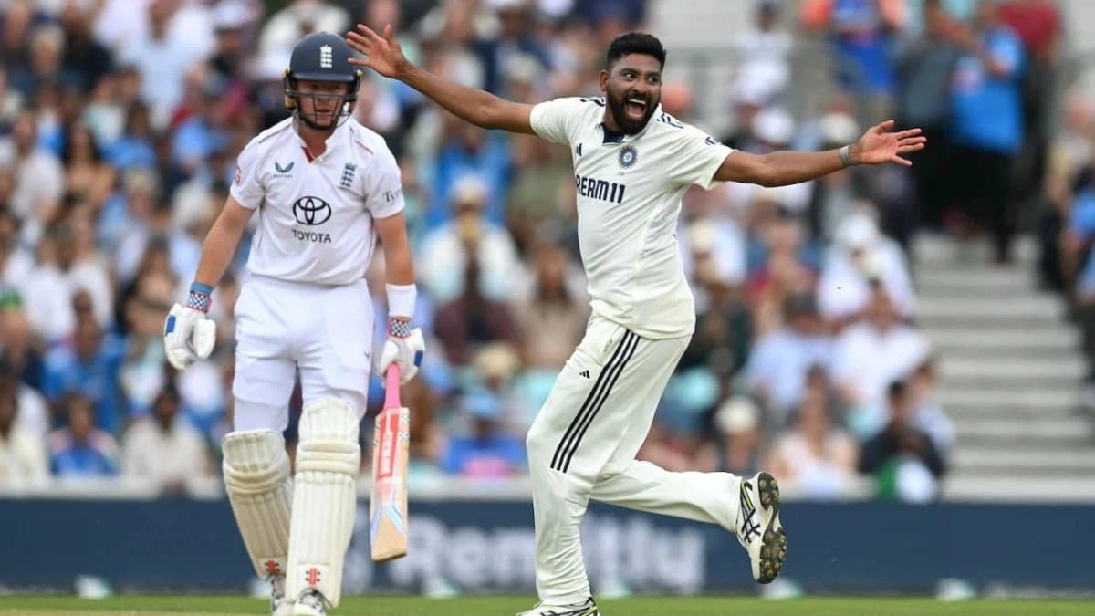 Mohammed Siraj  has got this fake angriness says star England batsman Joe Root 