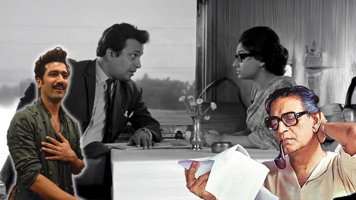 Vicky Kaushal expresses his enthusiasm on satyajit ray s movie nayak s re release while promoting his upcoming movie chhaava in Kolkata ENT  