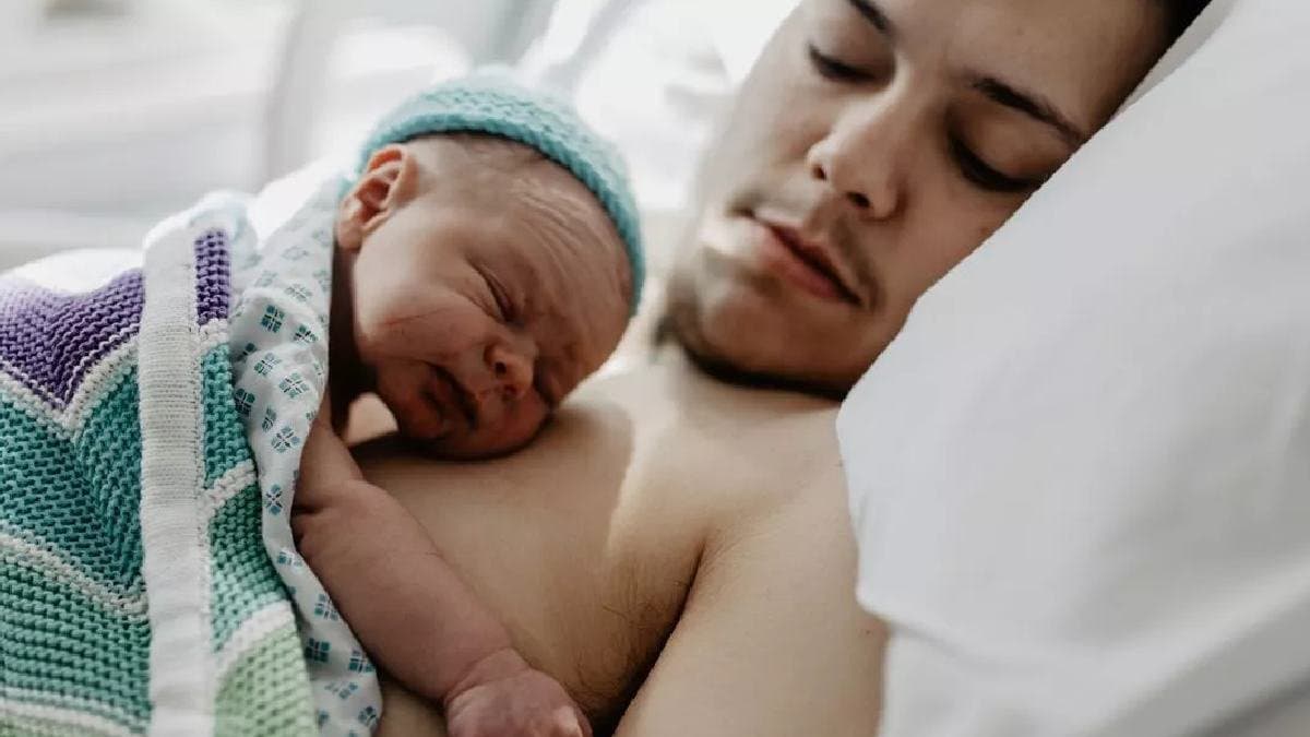 Trans gender man gives birth to a baby boy through natural process