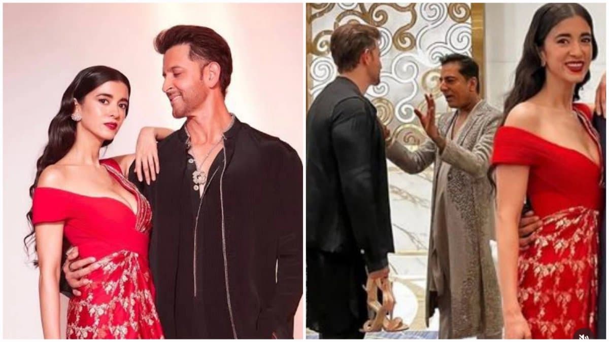 Viral Video: Actor Hrithik Roshan sets couple goals by holding girlfriend Saba Azad s heels