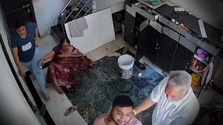Woman Thrashed Mother In Law Husband Fears She Will Kill Them Like Muskan Rastogi