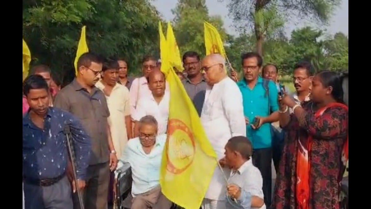 Specially abled people hit the street against crime with their mate gnr 