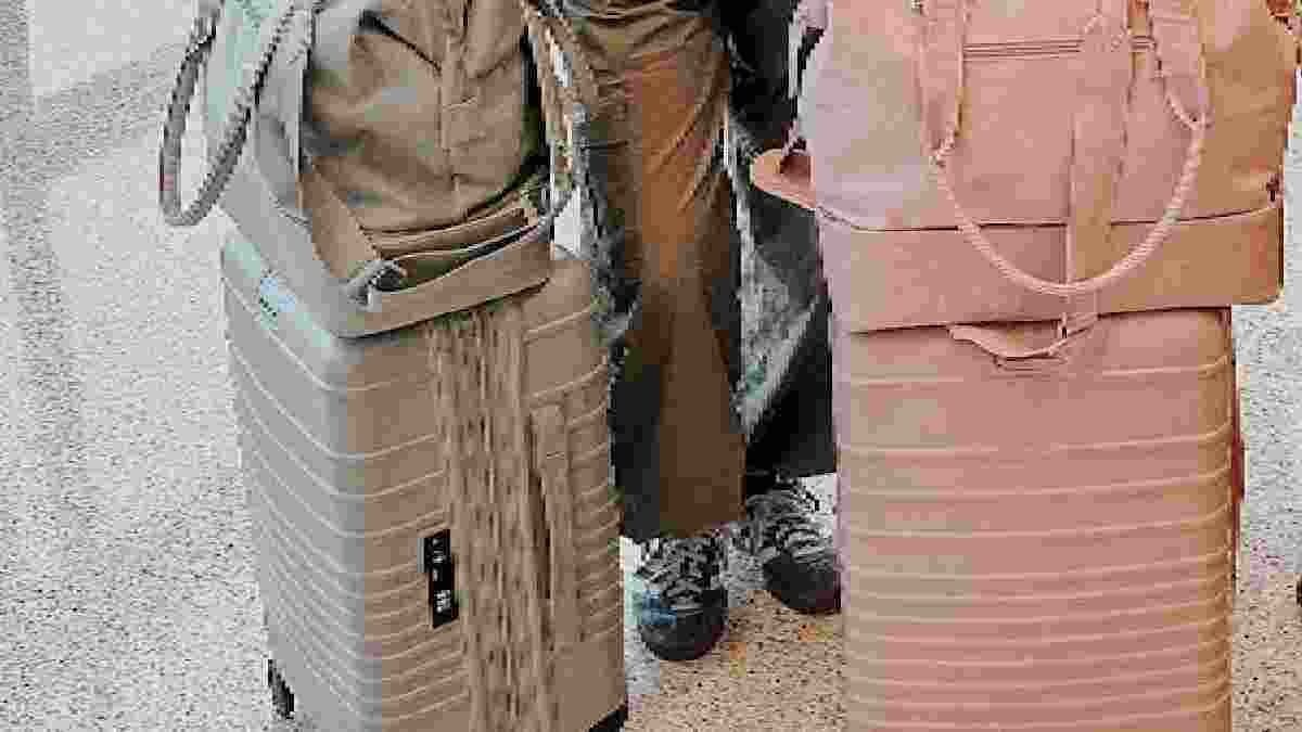 Luggage Fees Too High Woman uses creative Solution to escape