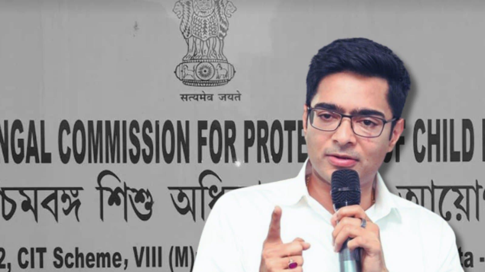 west bengal commission for protection of child rights on Abhishek Banerjee Daughter incident gnr 