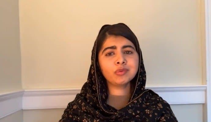 malala calls for immediate ceasefire in gaza