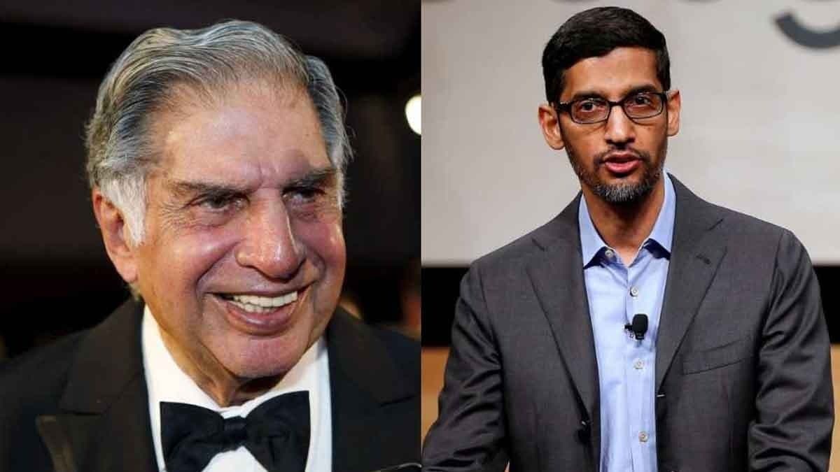 Sundar pichai on ratan tata death gnr 