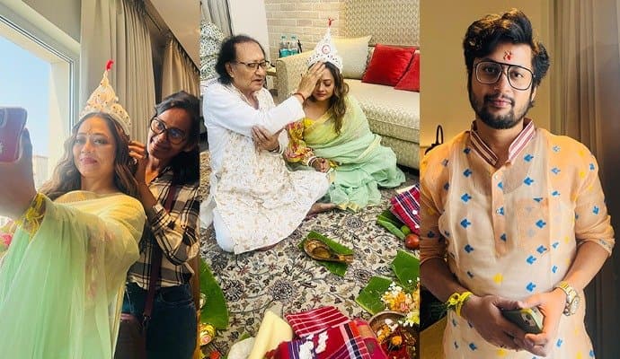 Actress Rupanjana Mitra tied the knot today with Ratool Mukherjee! 