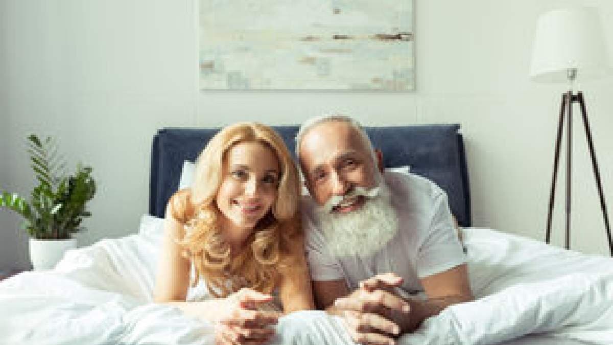 Viral: Woman in controversy after dating 28 year older man than her