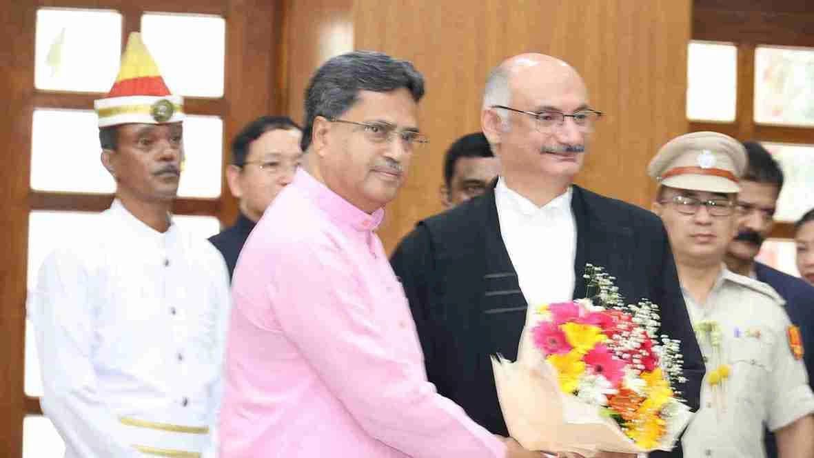 Justice M S Ratna Sri Ramachandra Rao sworn in as Tripura High Court Chief Justice