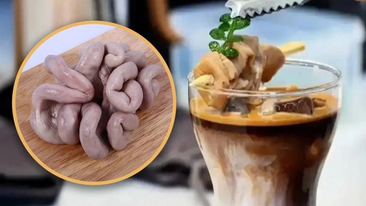 Chinese Coffee made of pork intestine goes viral
