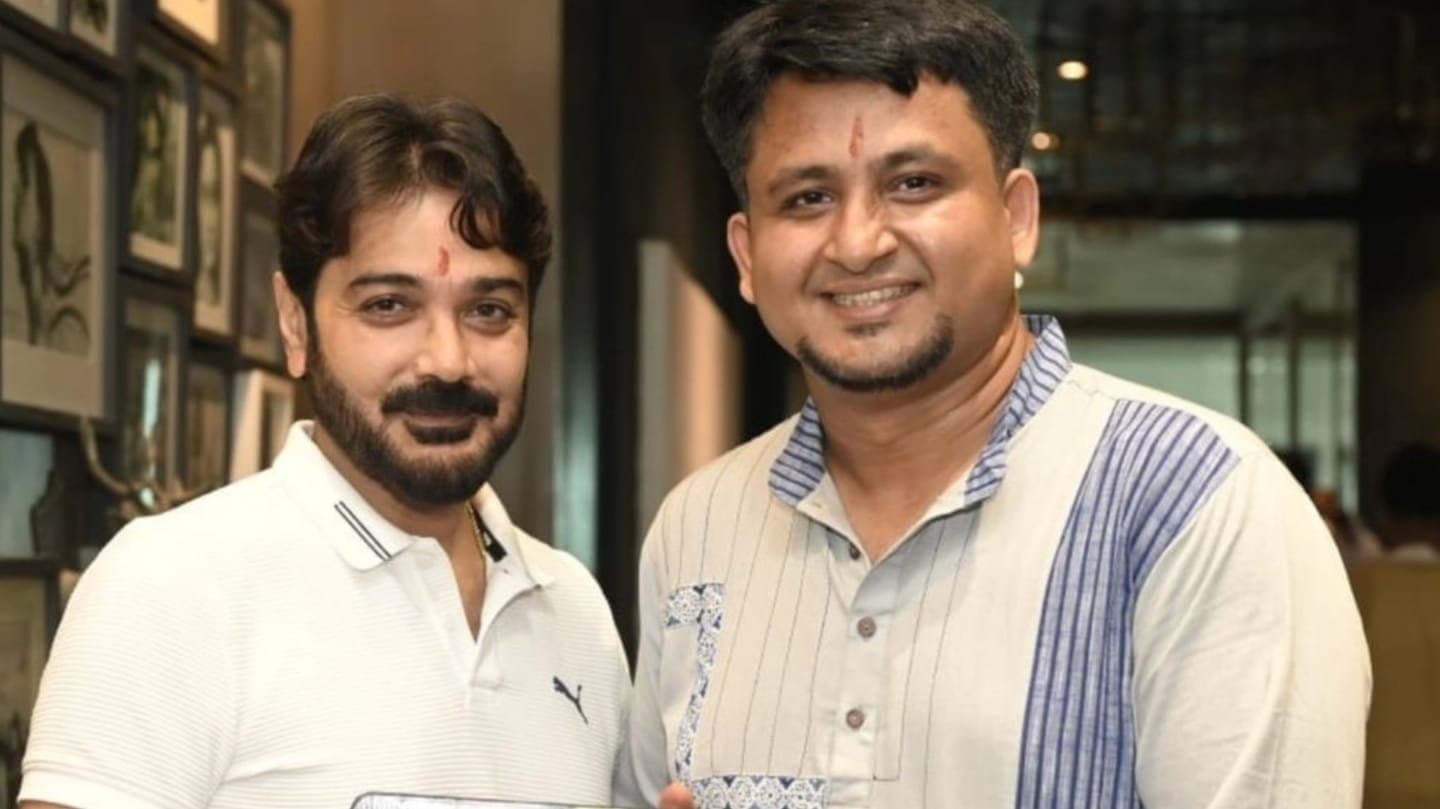 Rahul Mukherjee on the first day of shooting with Prasenjit Chatterjee, will he be seen in the director's seat as per SVF's decision ent