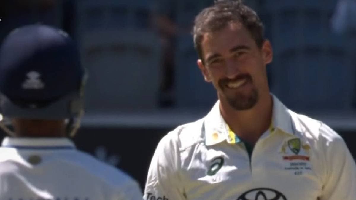 You are too slow at me Yashasvi Jaisawal comment to mitchell Starc during Perth Test Border Gavaskar Trophy spt