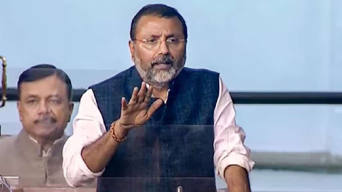 Lawyer Anas Tanveer seeks contempt action against BJP MP Nishikant Dubey for remarks against Supreme Court