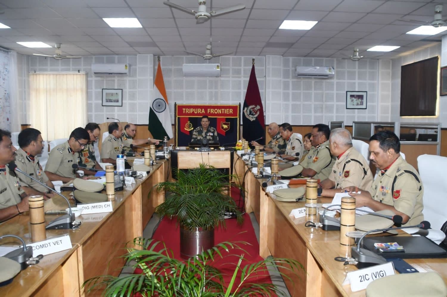 Special meeting in tripura on bangladesh gnr 