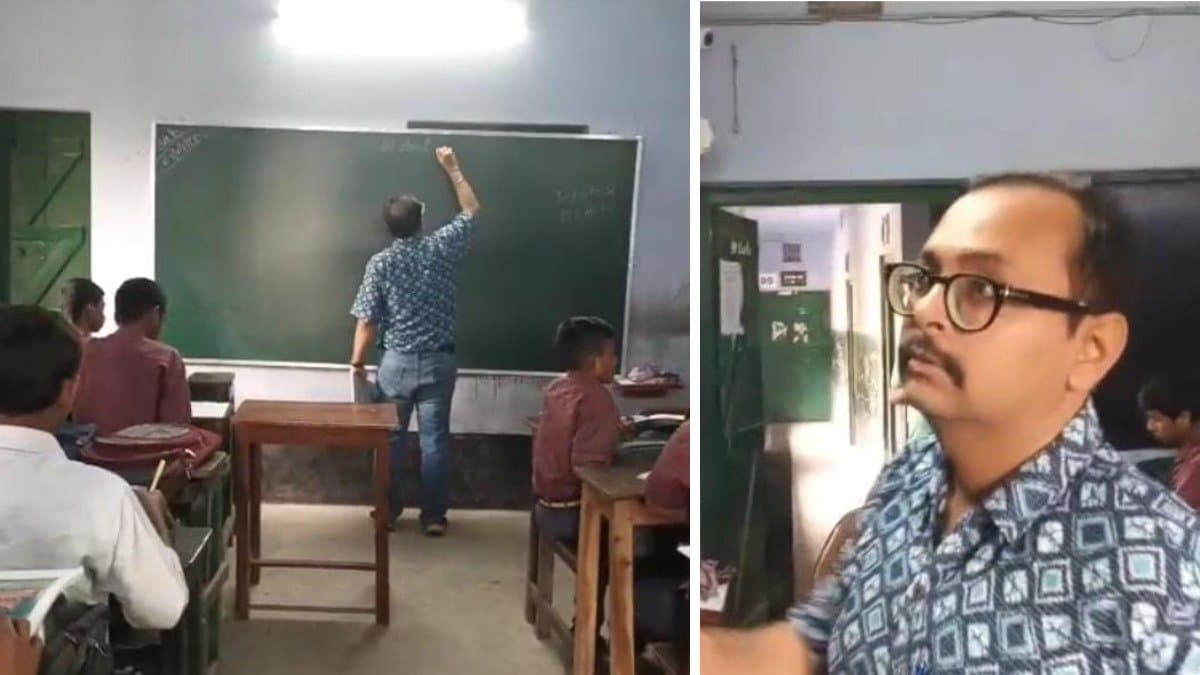 Salute to the dedication of this English teacher even losing his job after the verdict of Supreme Court of India