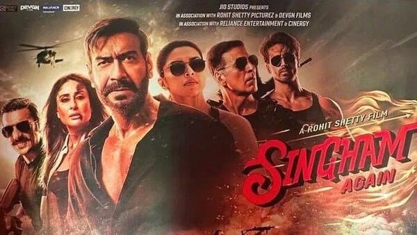 Ajay Devgn Ranveer Singh Deepika Padukone Akshay Kumar and Arjun Kapoor starrer movie Singham Again Trailer release and details ENT