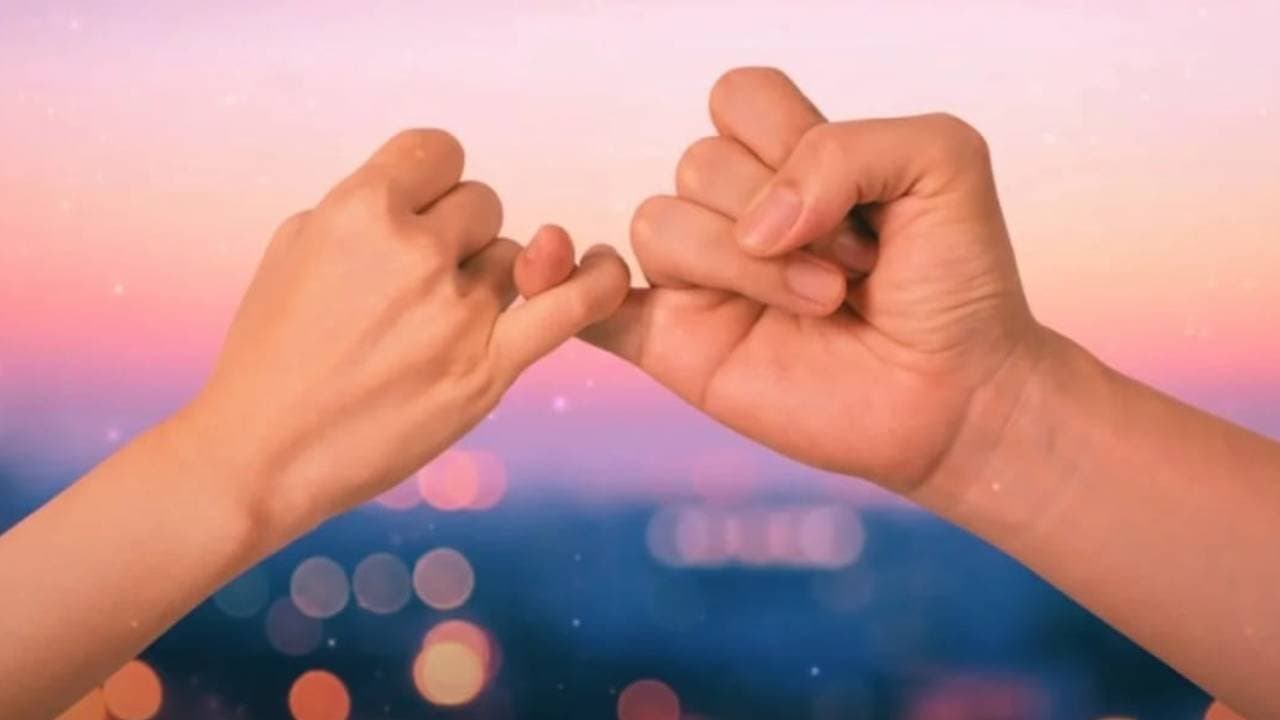 Breaking a pinky promise meant you had to cut off your little finger