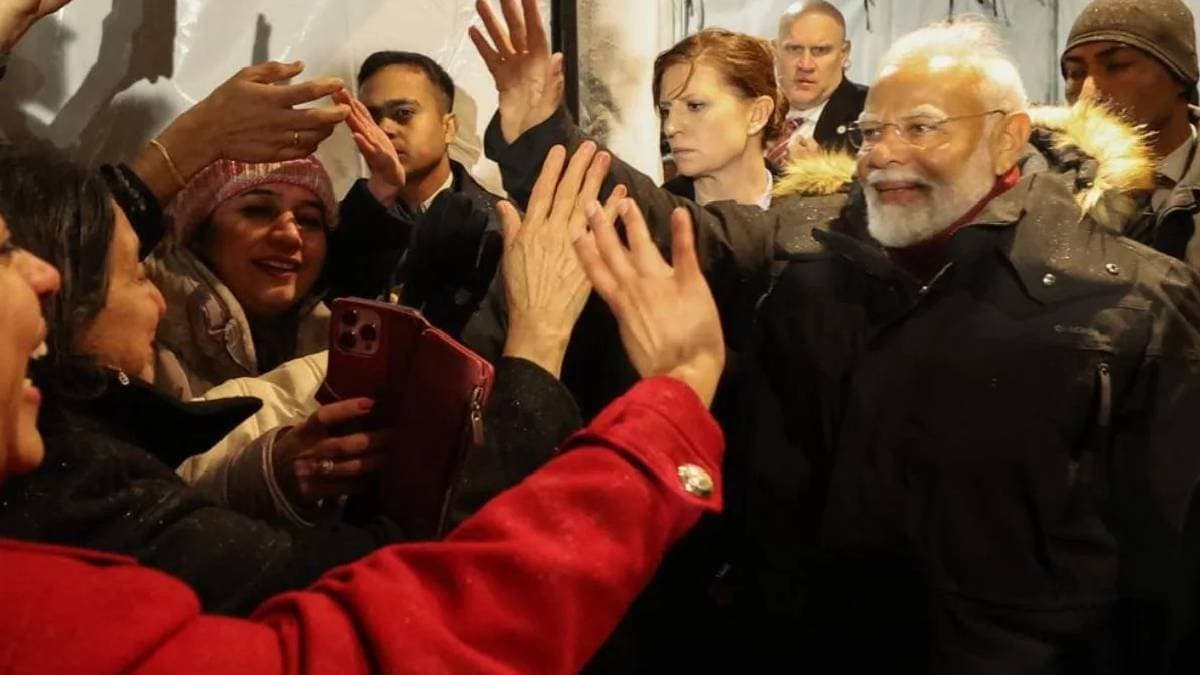 PM Modi Arrives In US  gnr