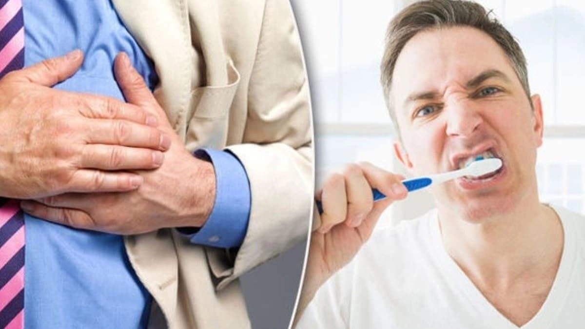 Not brushing your teeth at night increases your risk of cardiovascular disease