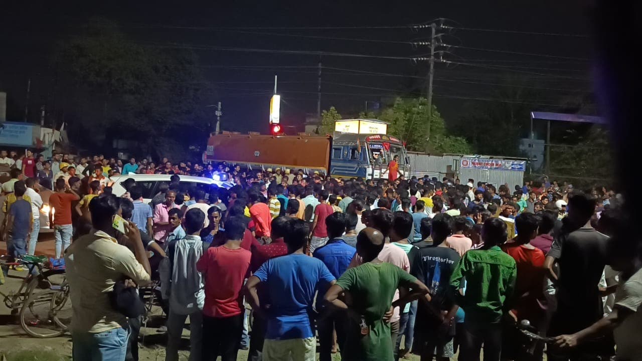 road accident in Srirampur