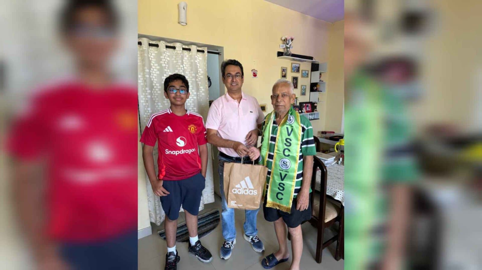 Victoria sporting club secretary extends helping hand to former observer of cab Robert rozario spt 