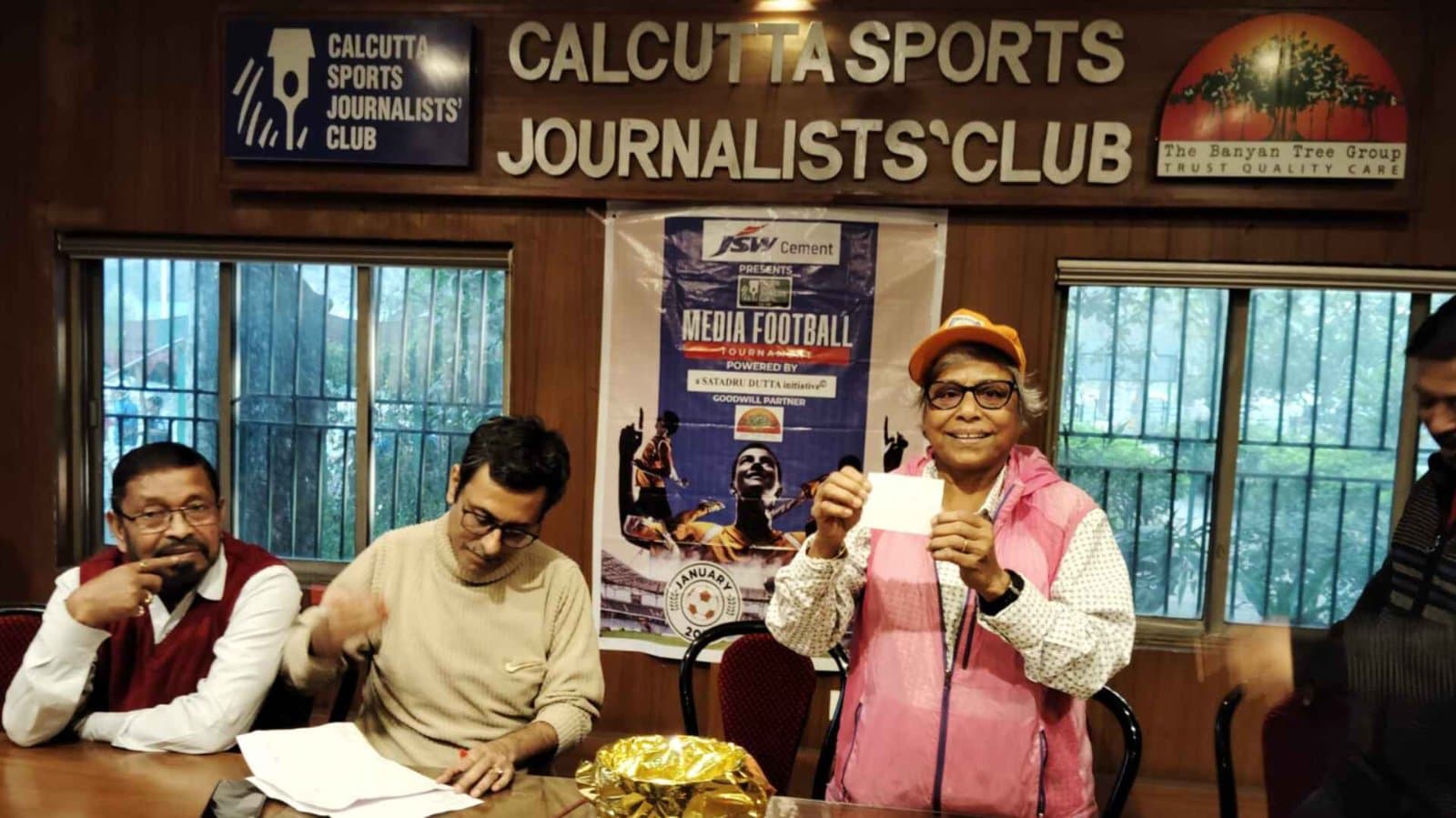 CSJC media Football tournament draw held, countdown begins spt