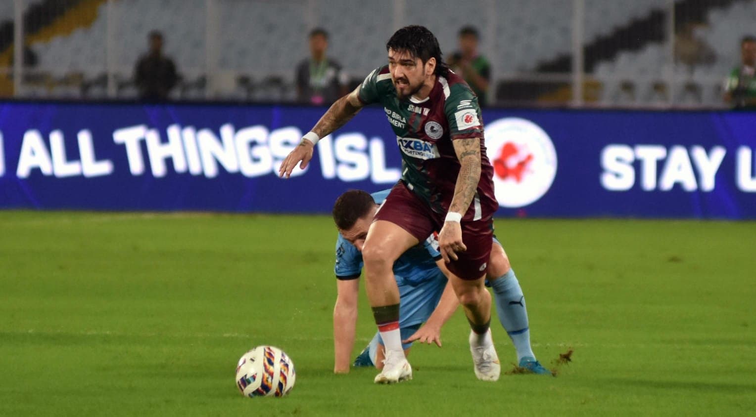 Isl opener between Mohun Bagan-Mumbau city fc ends in a draw spt 