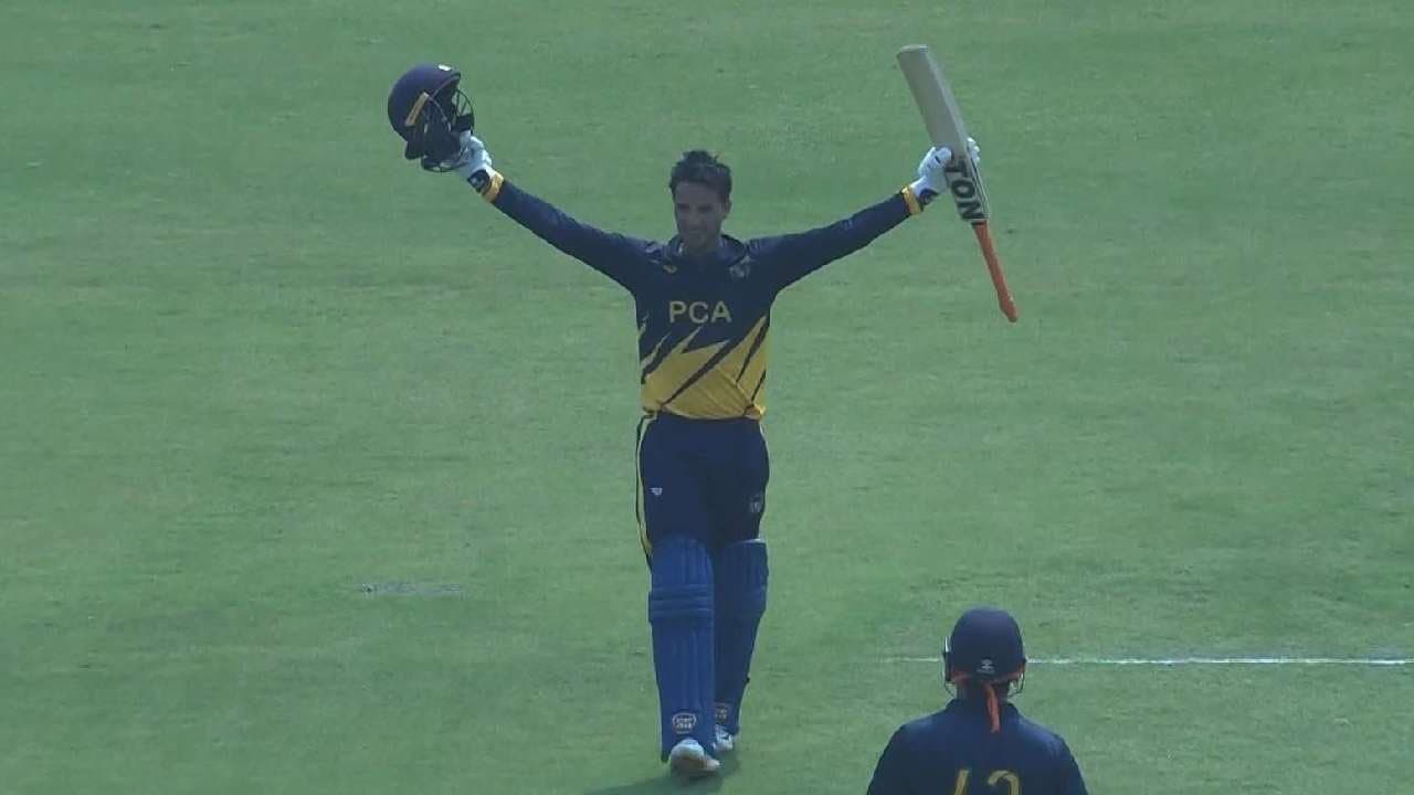 Abhishek Sharma s 32-Ball Century Blows Away Easwaran s Bengal in SMAT